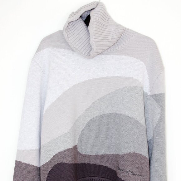 BNWT AW24 HOUSE OF SUNNY JACQUARD TURTLENECK SWEATER M - Picture 2 of 12